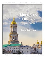 Ukrainian Alleluia piano sheet music cover Thumbnail